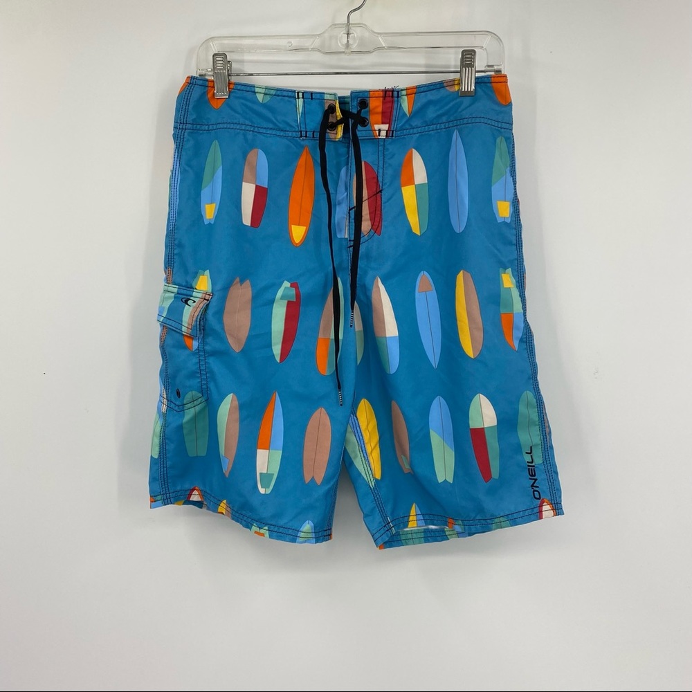 O’Neil Surfboard Boardshorts Blue Sz 30